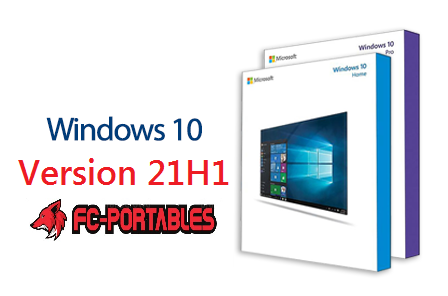 Windows 10 version 21H1 Build 19043.1348 (Updated November 2021) x86/x64 free download
