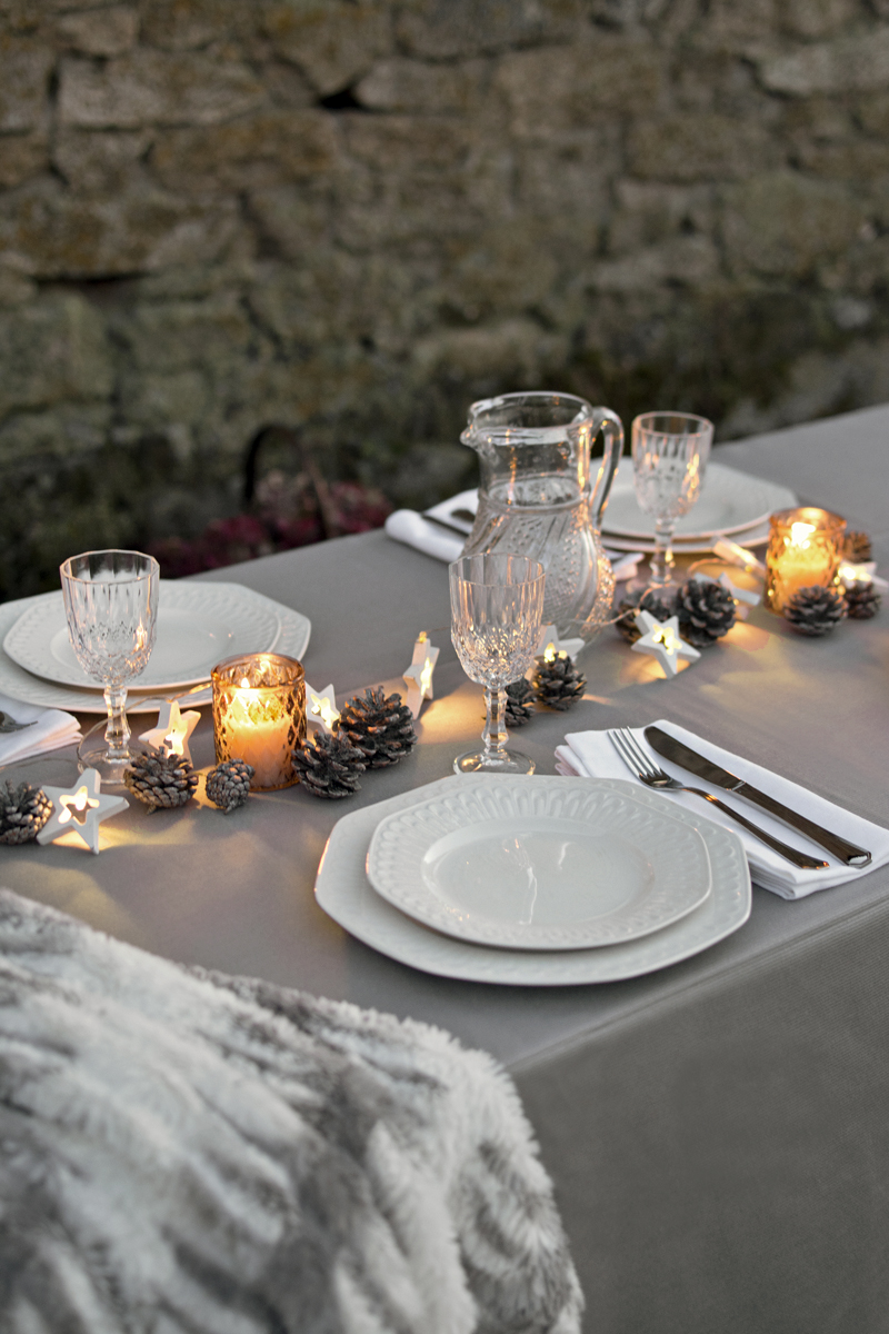 OUR RUSTIC AND ELEGANT CHRISTMAS TABLE // NUESTRA MESA DE NAVIDAD RÚSTICA Y ELEGANTE (PARA LYBA TEXTILES)