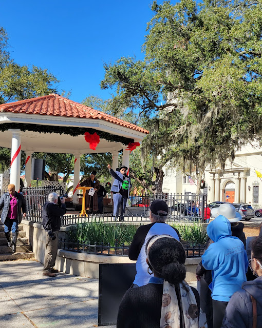 Reverend Anthony Britton from New Mt. Moriah Christian Ministries in West Augustine