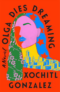 Book cover, Olga Dies Dreaming