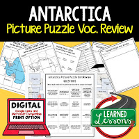 World Geography Picture Puzzle BUNDLE, Test Prep, Unit Review, Study Guide, World Geography Activities For Secondary Students