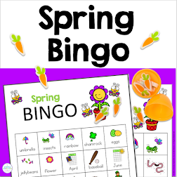 Spring Vocabulary Bingo