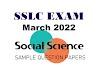 SSLC Social Science Sample Question Papers - March 2022