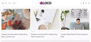 Loco Blogger Theme