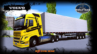 VOLVO FH16 2021 - RODOBINHO TRANSPORTES AMARELO