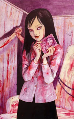 Drawing by Junji Ito