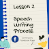 Speech Writing Lesson 2 : Speech Writing Process