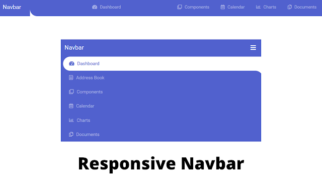 Bootstrap 4 navbar |  Navbar Responsive Animation