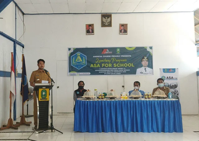 Hadir dengan Sukarela, Bupati Sinjai Apresiasi Program ASA For School