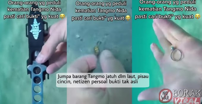 Muat Naik Video Tiktok Jumpa Bukti Barang Tangmo Di Laut, Netizen Persoal Bukti Tak Sahih