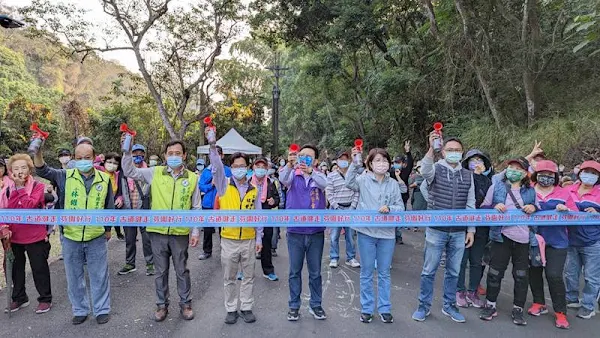 芬園鄉挑水古道健行 運動顧健康品嚐芬園米粉