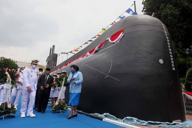 Inauguran Monumento a los Mártires del Submarino KRI Nanggala 402