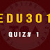 EDU301 - General Methods of Teaching Quiz# MCQs