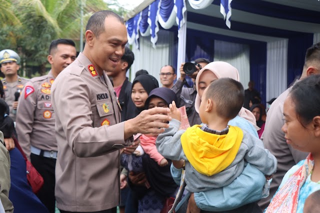 Antusias Warga Saat Polres Malang Berangkatkan Ratusan Peserta Balik Mudik Gratis Lebaran 2024