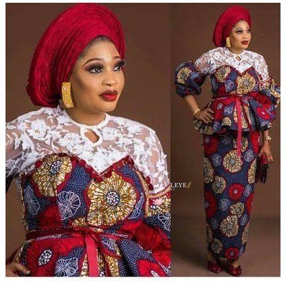 Ankara Skirt and Blouse Styles 