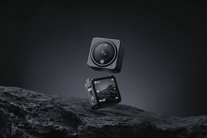 DJI released Action 2, a modular action camera that shoots 4K videos at 120 fps!