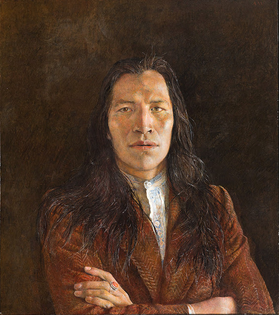 Andrew Wyeth (1917-2009) Nogeeshik, 1972, National Portrait Gallery, Washington