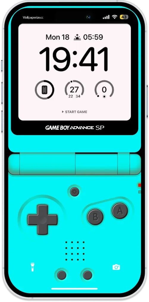 GameBoy Wallpaper iPhone  GBA Black - Wallpapers Central