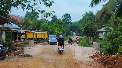 Selesai Dikerjakan, Jembatan Box Culvert di Desa Siabu Kini Sudah Bisa Dilewati