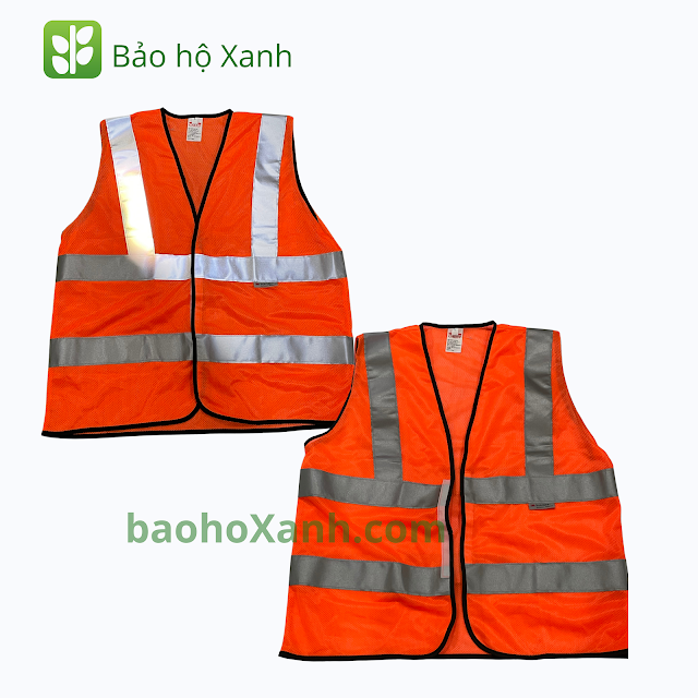 Áo bảo hộ phản quang vải lưới chính hãng - DBH0056