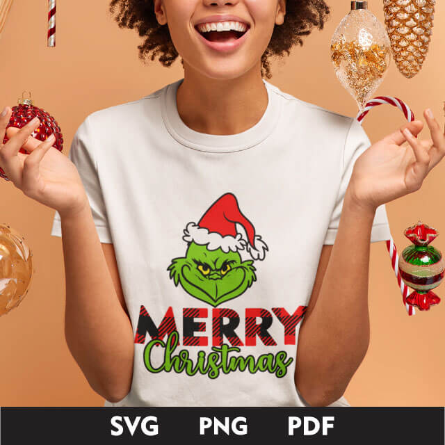 grinch christmas svg shirt design free