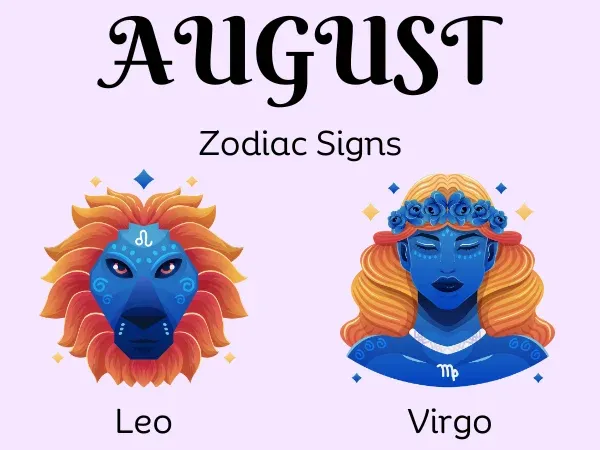 August Month Zodiac Sign