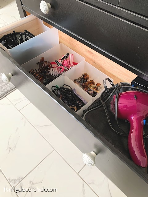 bins for organizing drawers