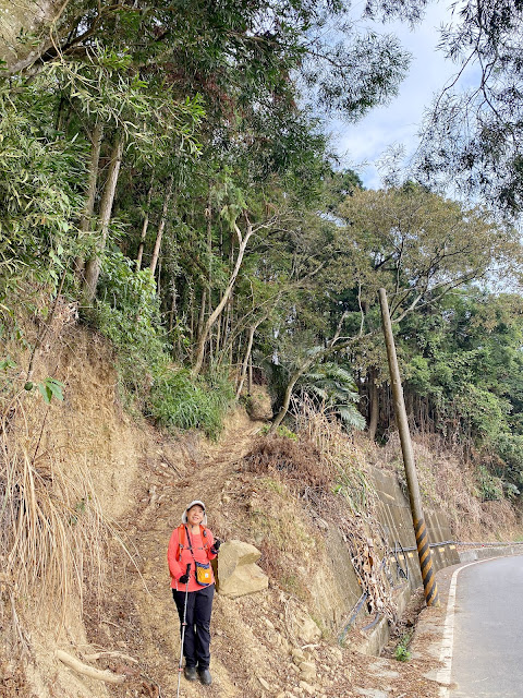 回抵西白毛山登山口