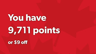 Image My Petro Points Screenshot red background with white lettering: You have 9,711 Petro Points or $9 off