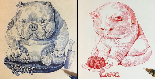 00-Animal-Drawings-Kang-Meng-www-designstack-co