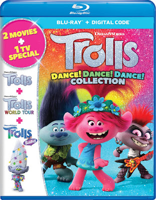  Trolls Dance! Dance! Dance! Collection DVD and Blu-ray