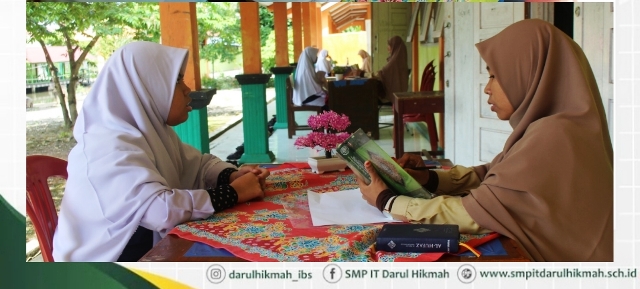 272 Santri SMP Darul Hikmah Ikuti Ujian Tahfizh