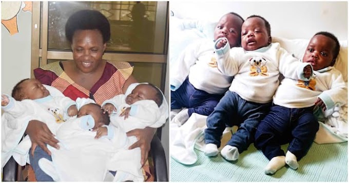 Tanzanian Woman Overcomes Barrenness, Becomes a Mother of Triplets After Two Failed Marriages