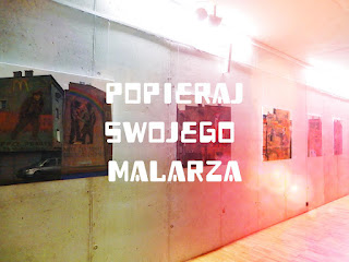 Robert Kukla Popieraj swojego malarza wystawa CSK Centrum Spotkania Kultur malarstwo Lublin