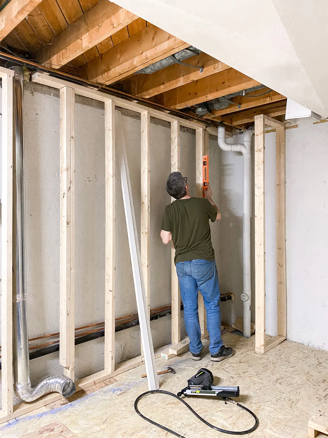 basement laundry room renovation, basement laundry room remodel