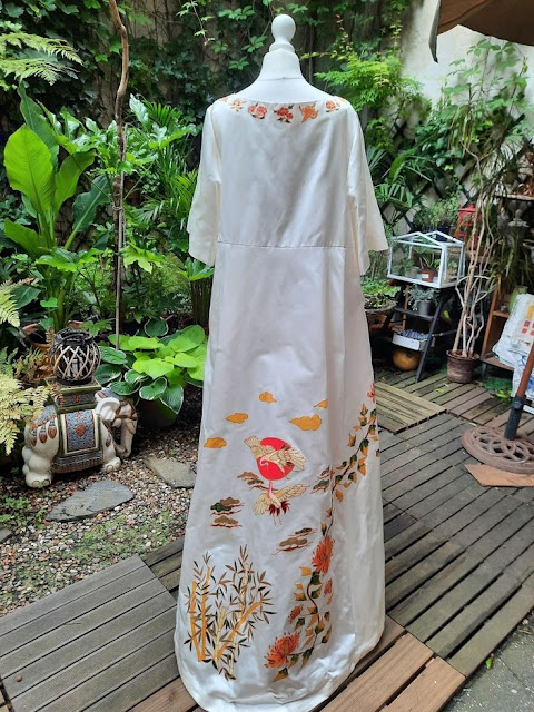 Robe de mariée style japonisant