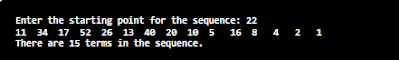 3n+1 problem solution In JAVA Source Code
