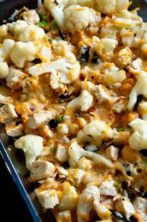 Loaded Cauliflower and Chicken Casserole: Savory Sweet and Satisfying