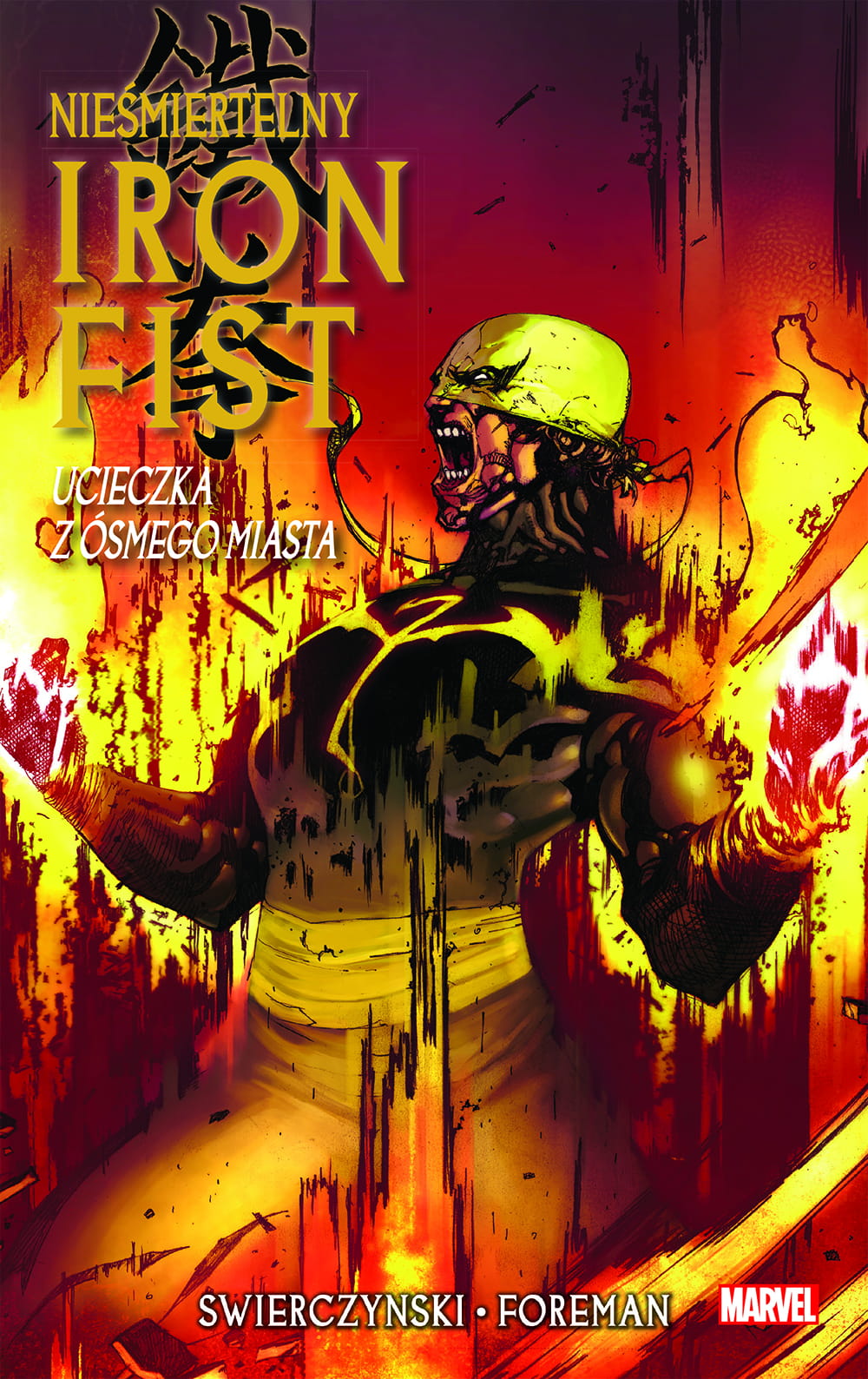 Nieśmiertelny Iron Fist tom 4 okładka