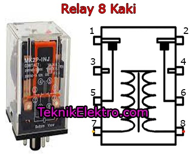 Relay sebagai pengunci rangkaian