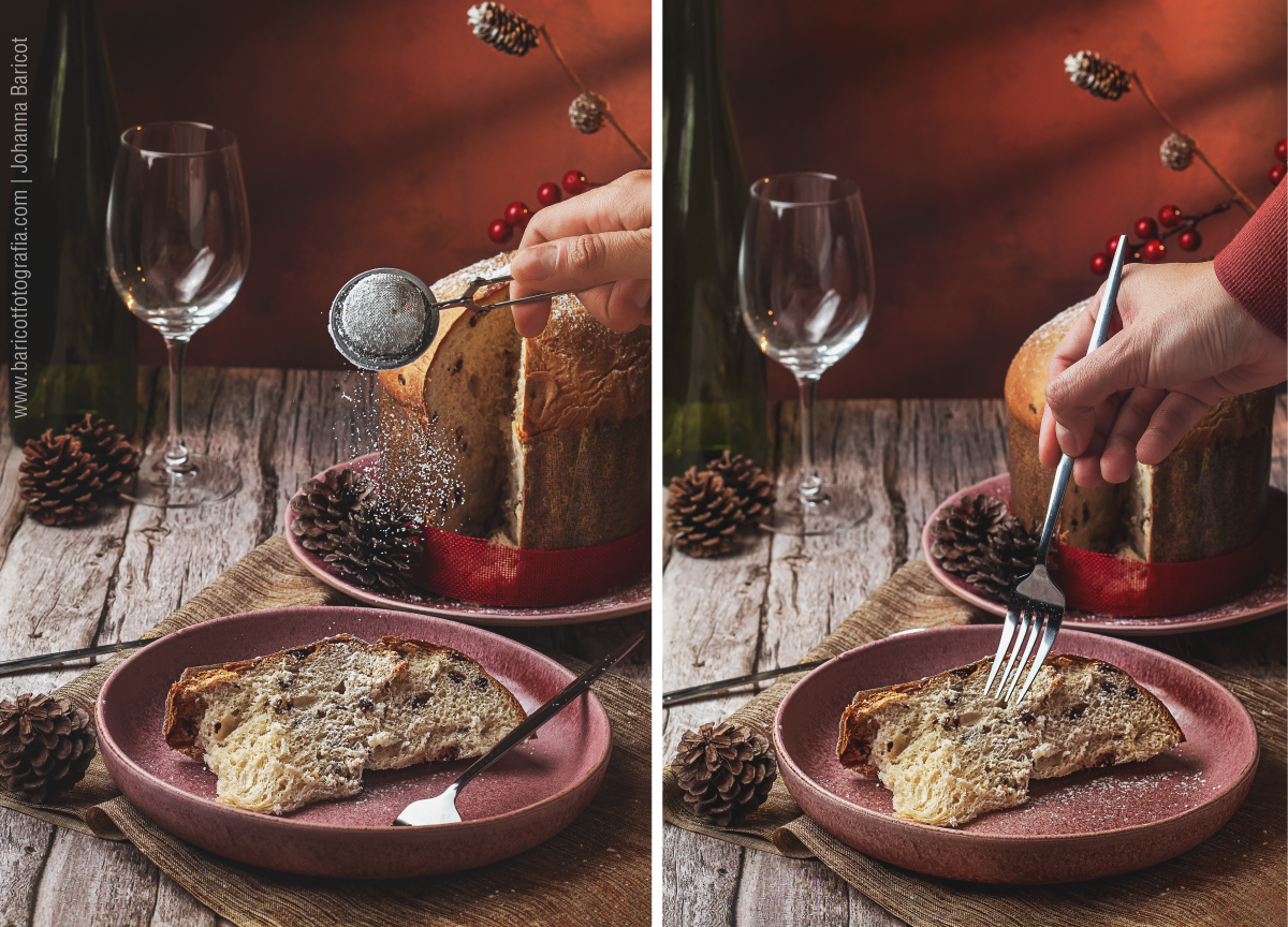 fotografo-profesional-de-alimentos-gastronomico-en-ourense-fotografia-food-styling-galicia-españa-panetone-chocolate-navideño