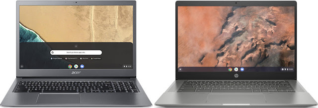 Acer Chromebook 715 CB715-1W-3224 vs HP Chromebook 14b-na0002ns