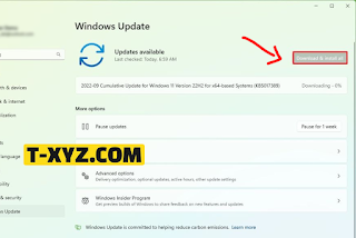 تحقق من وجود تحديثات Windows 11