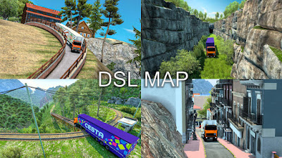 Map DSL by Black Dragon [Jalan Extreme] - ETS2 1.43