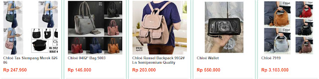 Model Tas Chloe Original Terbaru