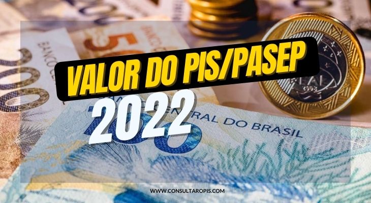 Valor do PIS/PASEP 2022