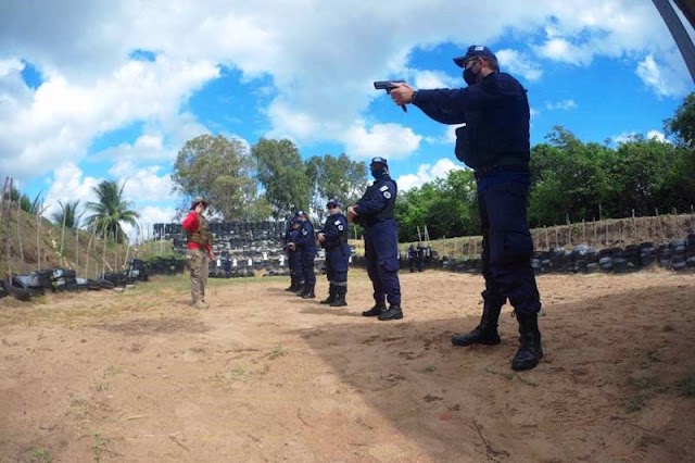 Agentes da Guarda Civil de Parnaíba participam de curso de manuseio de armas de fogo