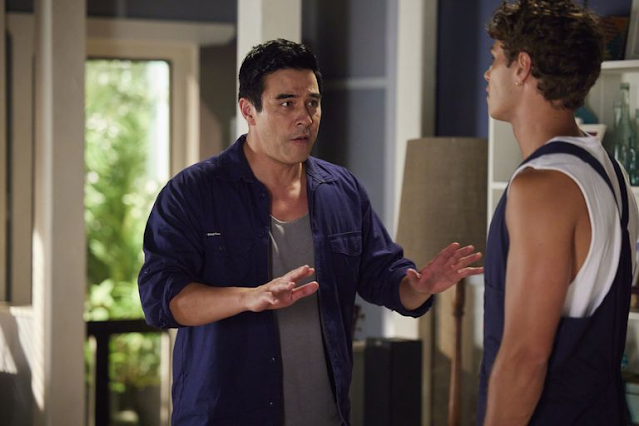 Home and Away's Justin devastates Theo with a big mistake