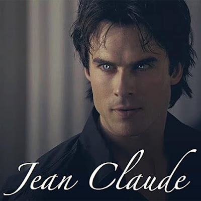 Ian Somerhalder with diabolical eyes the caption reads Jean Claude