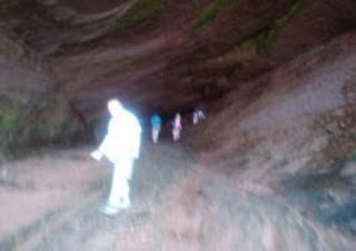 Ghost in St. Martins Cave